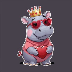mouse with heart
