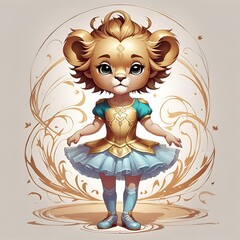 Ballerina Lion