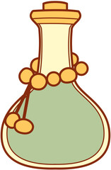 magic potion illustration flat color