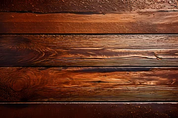 Fototapete Rund old wood texture, old wood background, Dark wood texture background surface with old natural pattern, Grunge wood wall, generative ai © RANA