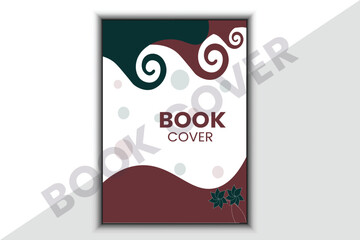 creative and corporate book cover vector template.