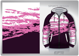 Vector sports hoodie background image.Pink purple salad art pattern design, illustration, textile background for sports long sleeve hoodie,jersey hoodie.eps