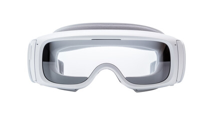vr glasses on isolated on transparent png background. Generative ai
