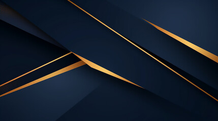  Square Diamond shape Golden Frame on Royal Blue Background. Diamond Lines Elegant Shine Modern background.