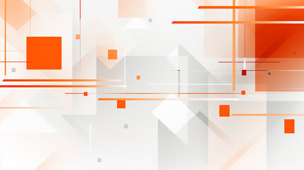 white and orange abstract background.
