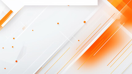 white and orange abstract background.