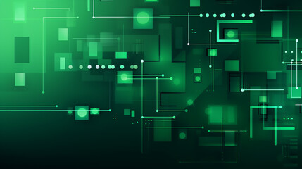 abstract green technology background.  