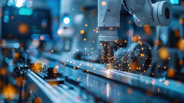 Networked Precision in Robotic Automation