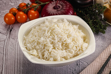 Indian cuisine Steamed basmati rice