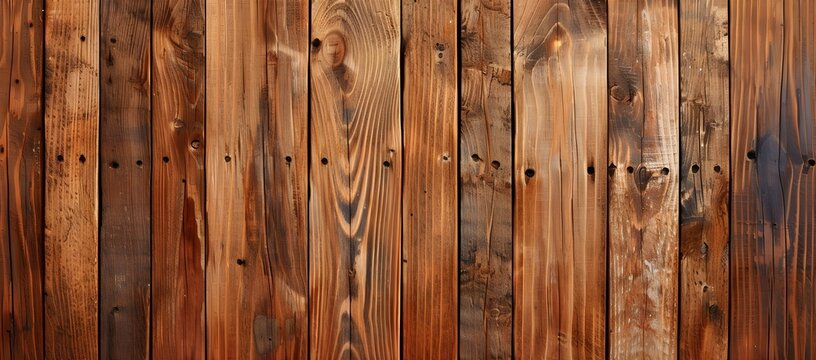 wooden wood texture background in brown shade, in the style of high resolution, polished surfaces 