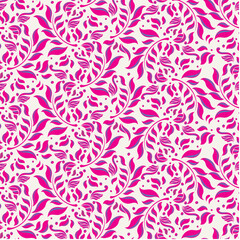 seamless pattern with flowers