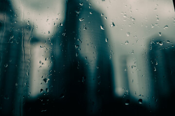 rain drops on window