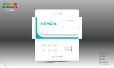 envelope for corporate and any use