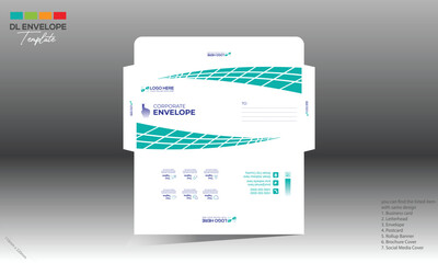 envelope for corporate and any use