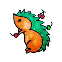 Beautiful Hedgehog Drawing Ideas for Animal Lovers