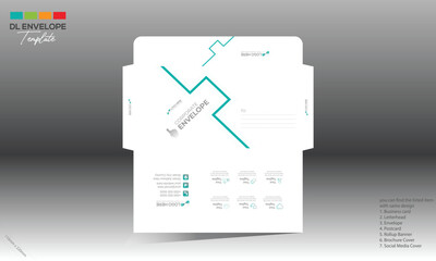 envelope for corporate and any use