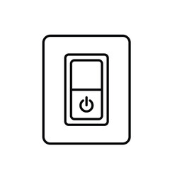 Switch icon vector stock illustration