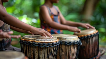 Young Drummers in Harmony Generative AI