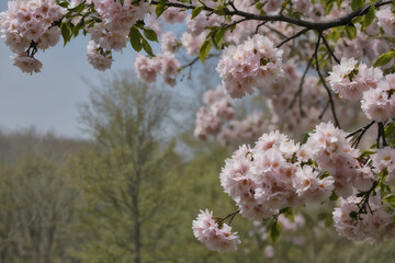 Obraz premium cherry blossom in spring generative ai