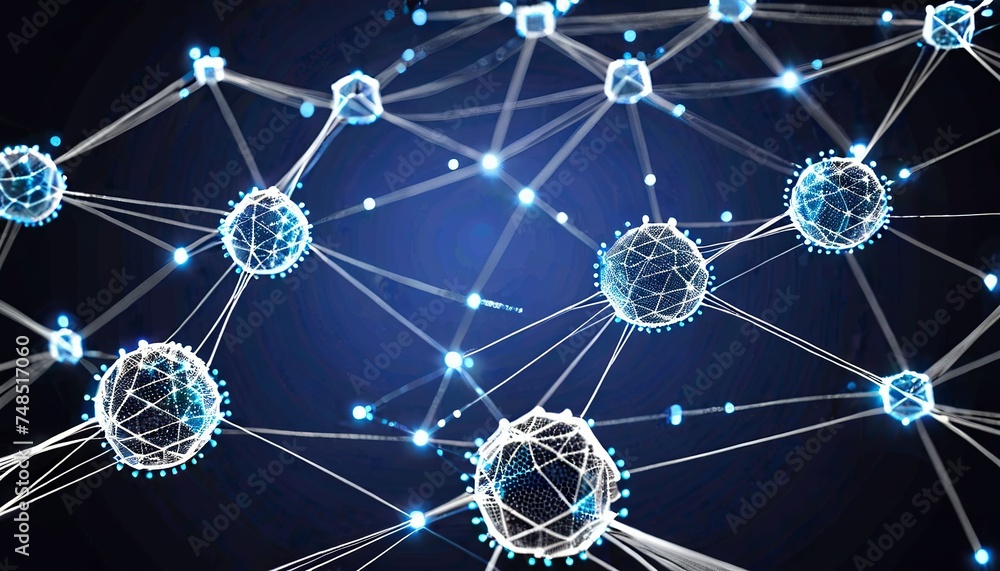Poster connection network signal: a data communication visualization
