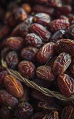 Fresh dates. Ramdan concept. 