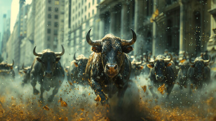 Bull Market Wall Street