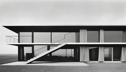 Modernist Minimalism: A Photo of Strong Lines