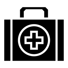 Medical Kit Icon Vector - Sign or Symbol