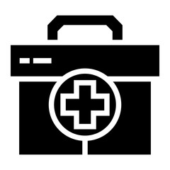 Medical Kit Icon Vector - Sign or Symbol