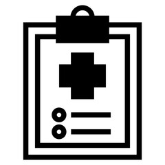 Prescription document icon. Medical recipe vector sign.