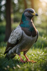 Obraz premium close up of a pigeon