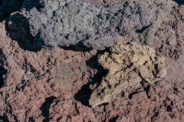 Volcanic rock at Haleakala National Park, Maui Hawaii
