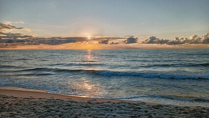 Sunset over the sea © Dagmara Golebiowska