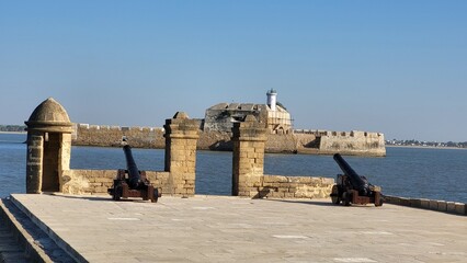 Diu, Dadra and Nagar Haveli and Daman and Diu India - Feb 23 2024: Diu fort - Built in the 16th...