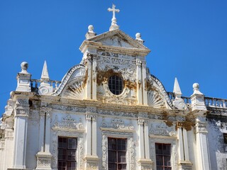 Fototapeta premium Diu, Dadra and Nagar Haveli and Daman and Diu India - Feb 23 2024: INS Khukri Memorial - Indo-Pakistani War memorial commemorating a frigate torpedoed by a Pakistani submarine in 1976.