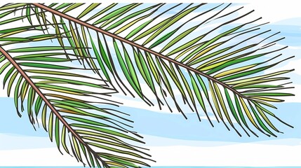 a postcard for a beach holiday, an advertising brochure of a seaside resort, summer, sun, sea, ocean