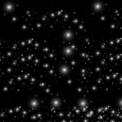 A set of bright beautiful stars. Light effect. Bright Star. Beautiful light for illustration. Christmas star.White sparkles shine special light effect. Vector sparkles on a transparent background.