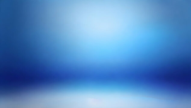 Blurred gradient Primary blue abstract background illustration.