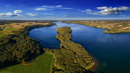 Kaszuby. Jezioro Raduńskie Dolne. - 748548809
