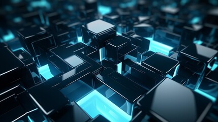 Abstract 3D Render Background 