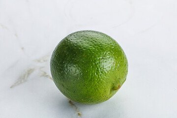 Natural irganic sour ripe lime
