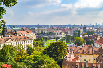 Czech Republic. City of Prague. River. Locks