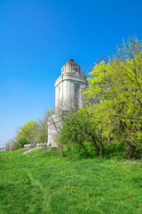 Bismarckturm bei Leipzig (Lützschena,Stahmeln), 1914 Grundsteinlegung, 1915 Einweihung