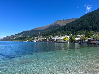 Fototapeta premium Queenstown, South Island of New Zealand