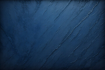 dark blue background, paint texture, calm deep color, wall, textured surface - obrazy, fototapety, plakaty