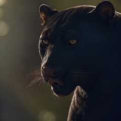 portrait of a Panther