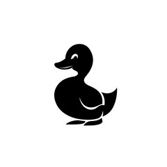 Funny Duck Vector Logo