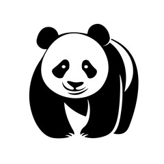 Giant Panda Vector Logo