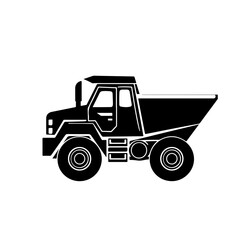 Haul Truck Vector Logo