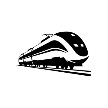 High Speed Train Vector Logo